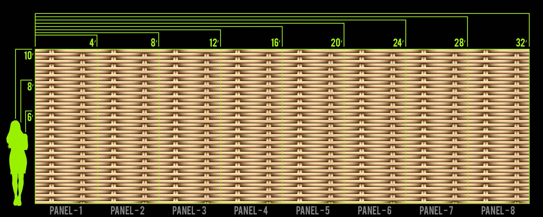 BASKET WEAVER WALL WRAP