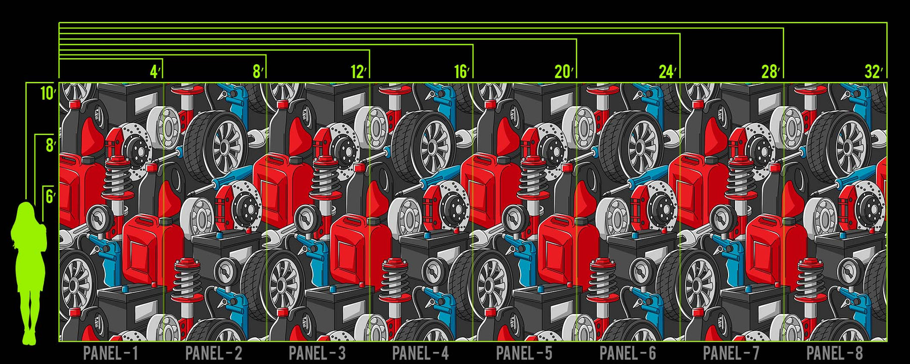 JUNK YARD WALL WRAP