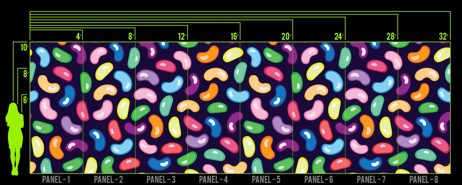 SWEET BEAN WALL WRAP