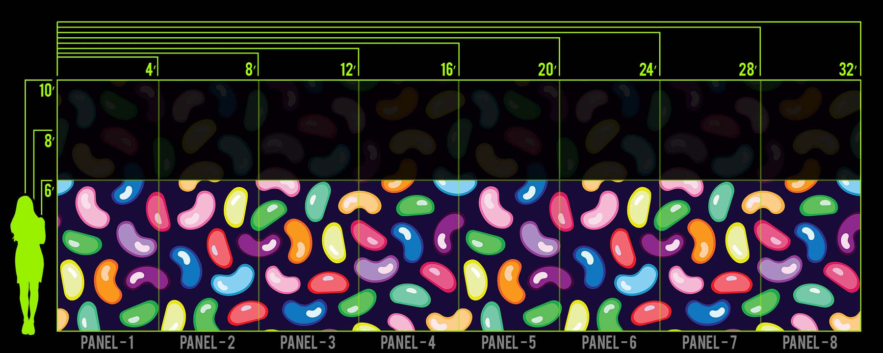 SWEET BEAN WALL WRAP