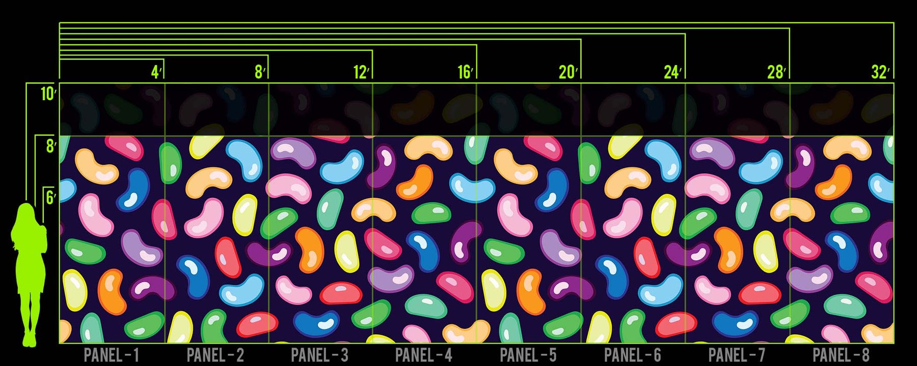 SWEET BEAN WALL WRAP