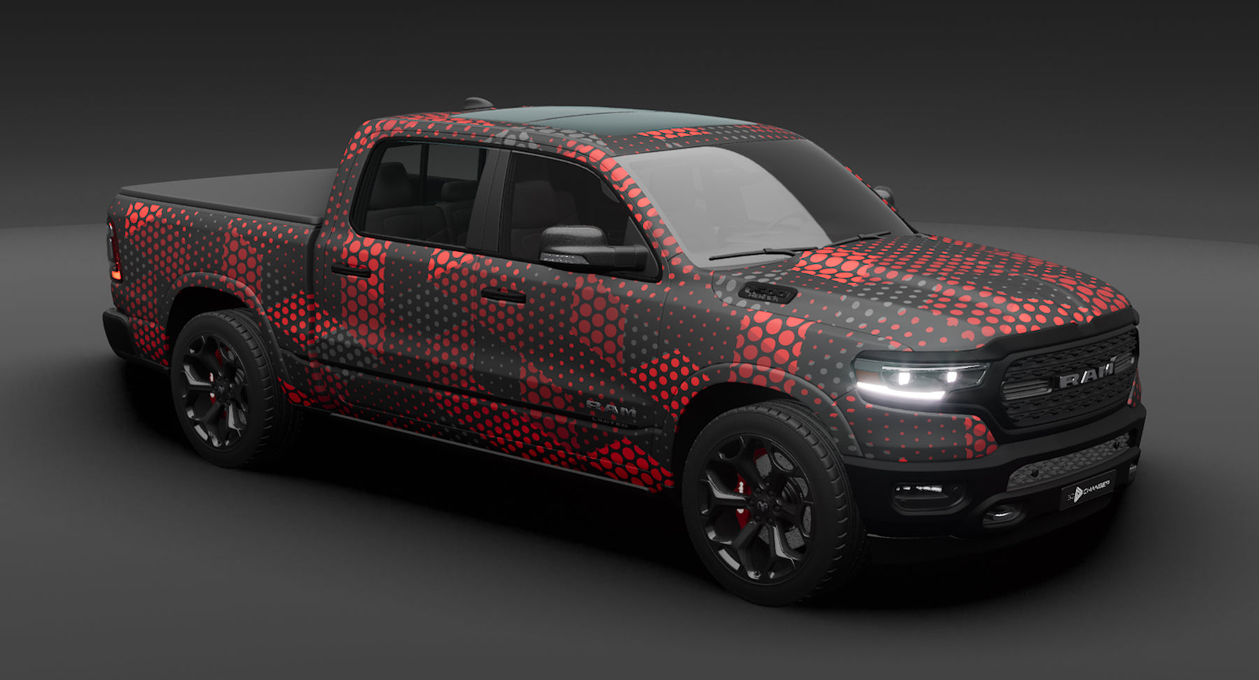 DOT MATRIX RED