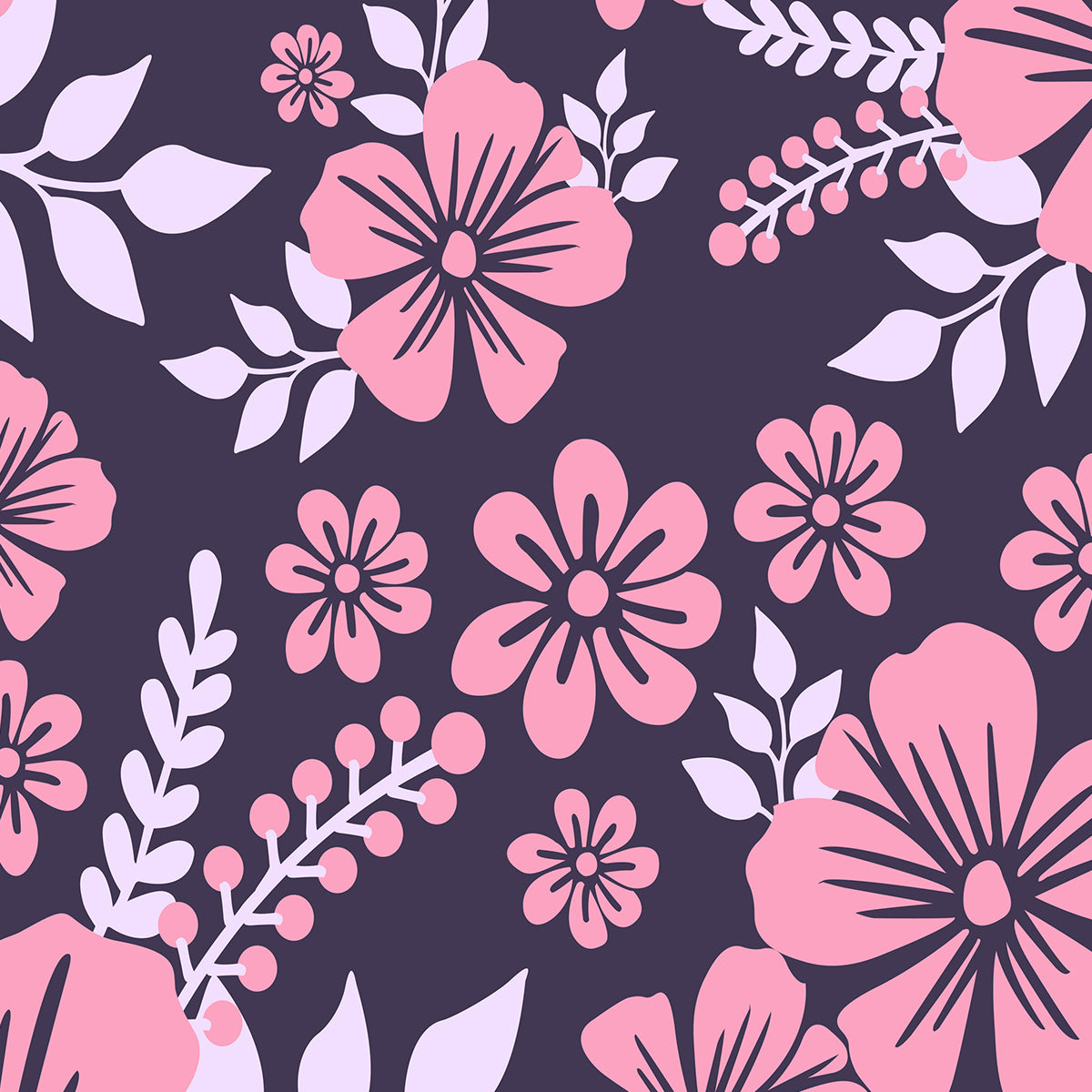 MAUVE HIBISCUITS