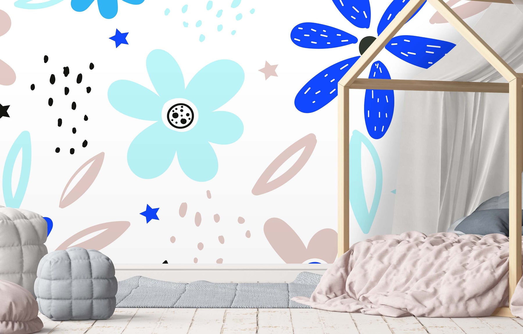BERRY BLOOM WALL WRAP