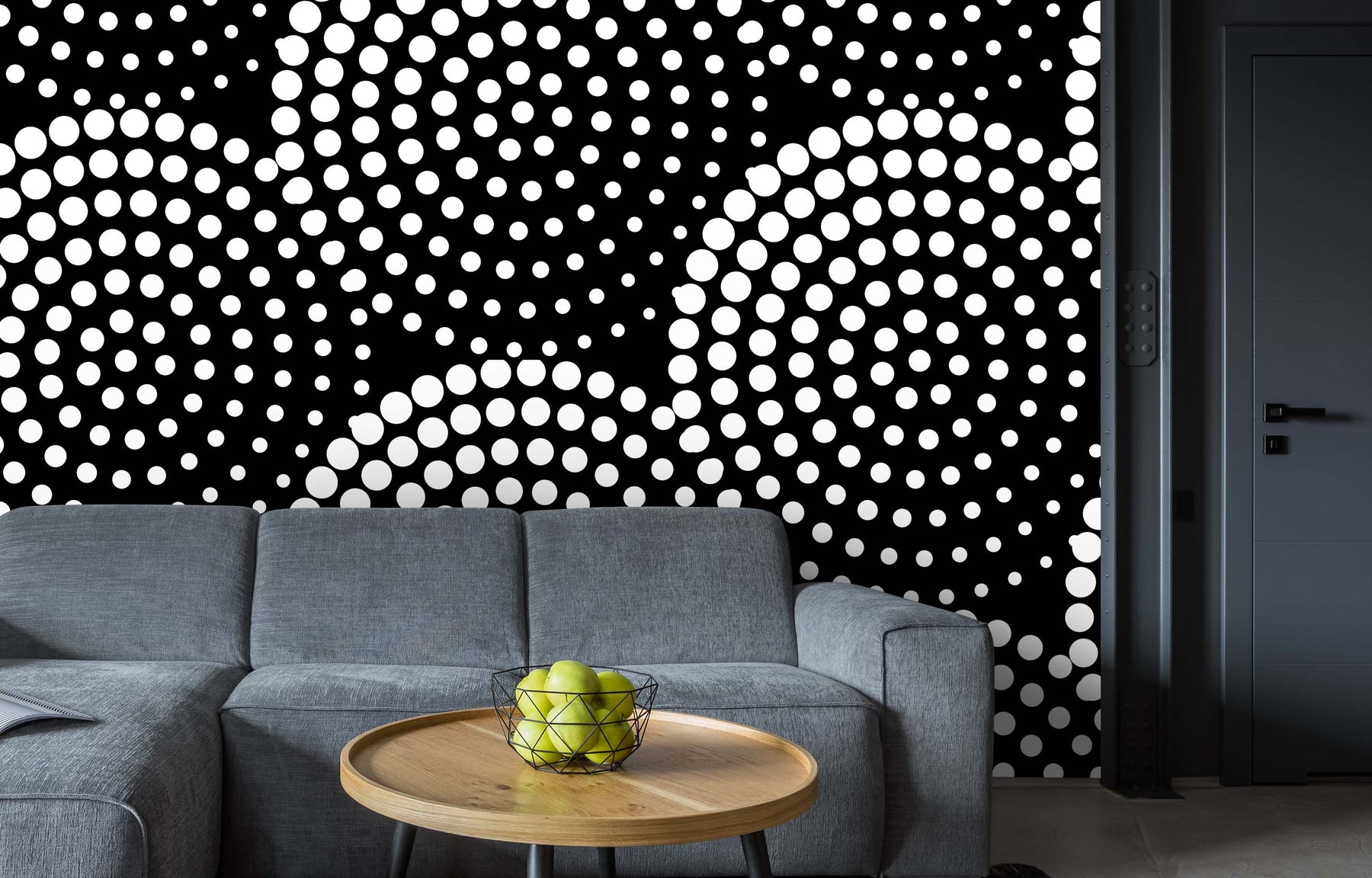CIRCLE DOT WALL WRAP