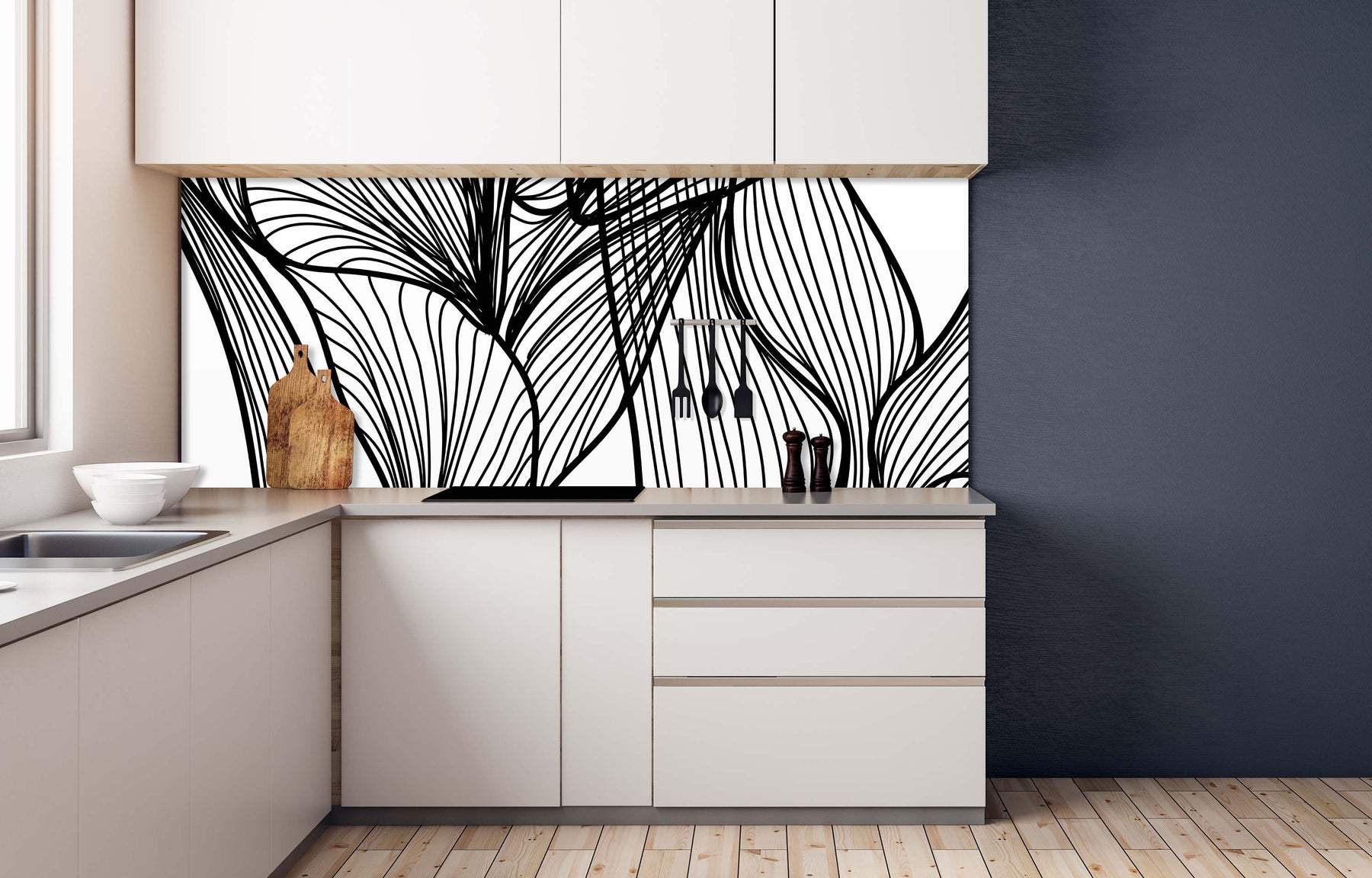 FLORALEAF INVERTED WALL WRAP