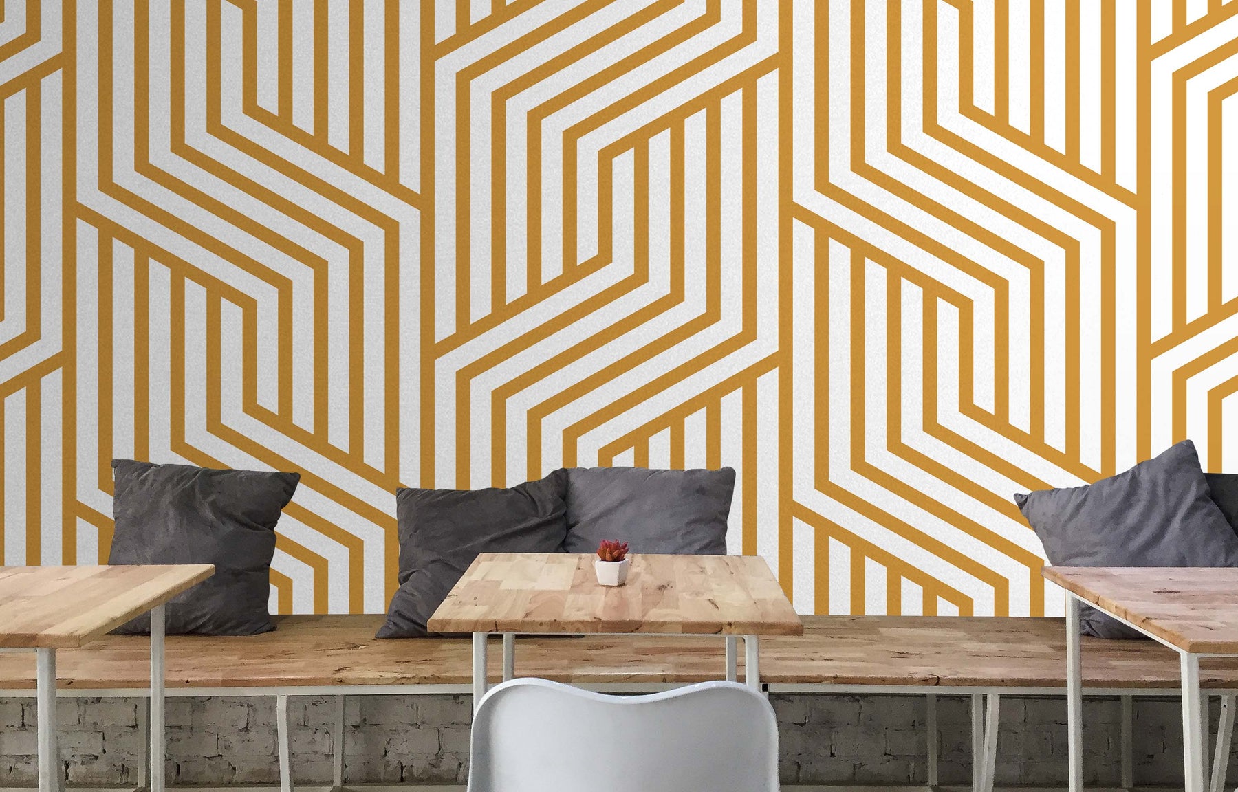 SHIFTY ORANGE WALL WRAP