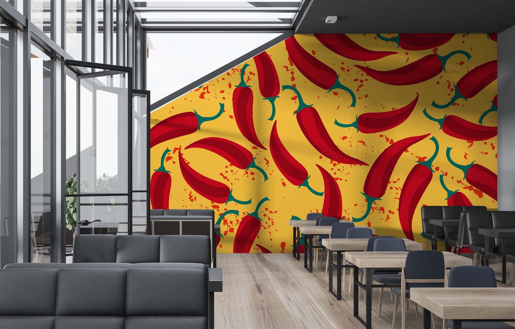AUTUMN CHILI WEATHER WALL WRAP