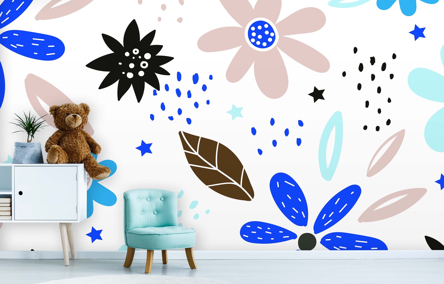BERRY BLOOM WALL WRAP