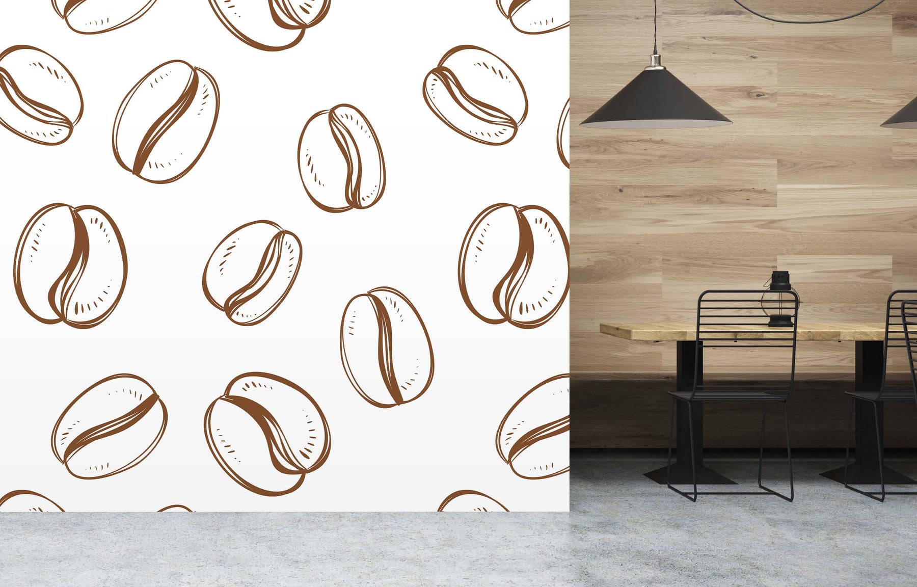 COLOR ME COFFEE WALL WRAP