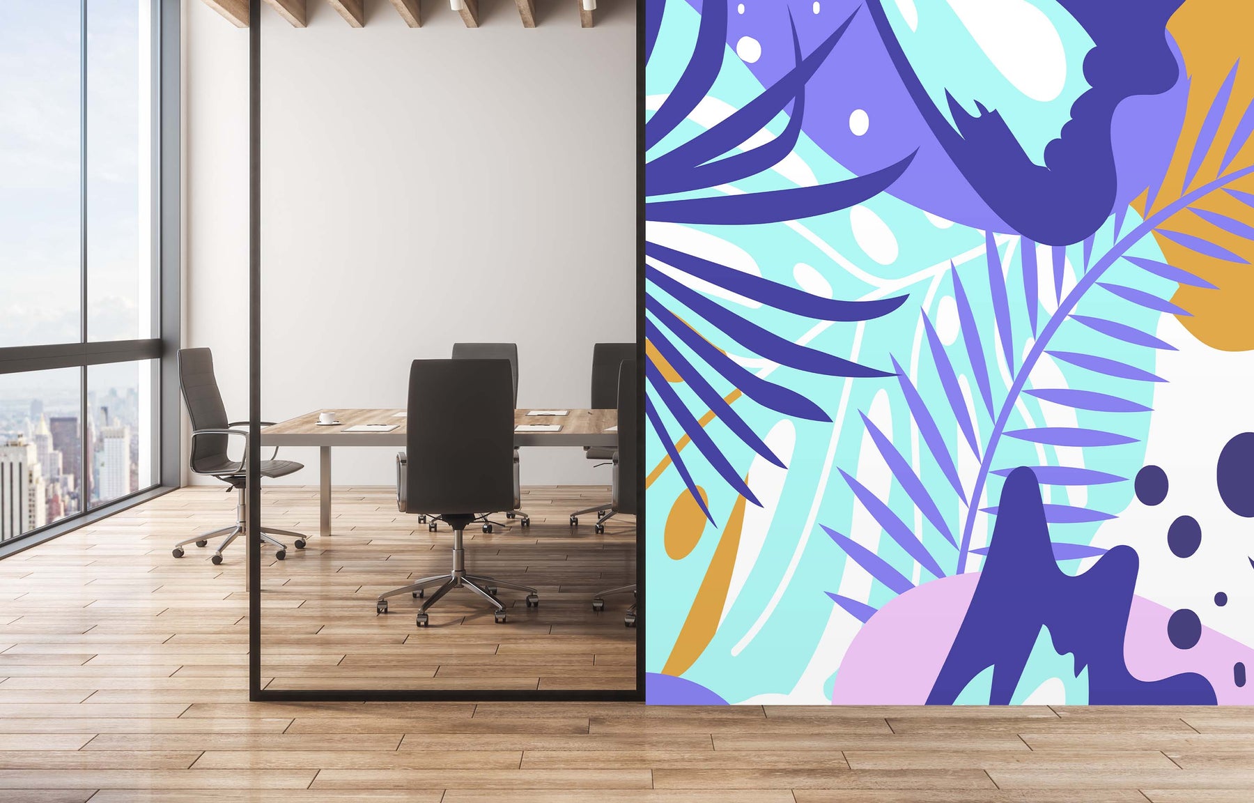 PLEASURE GARDEN GOLDEN GRAPE WALL WRAP