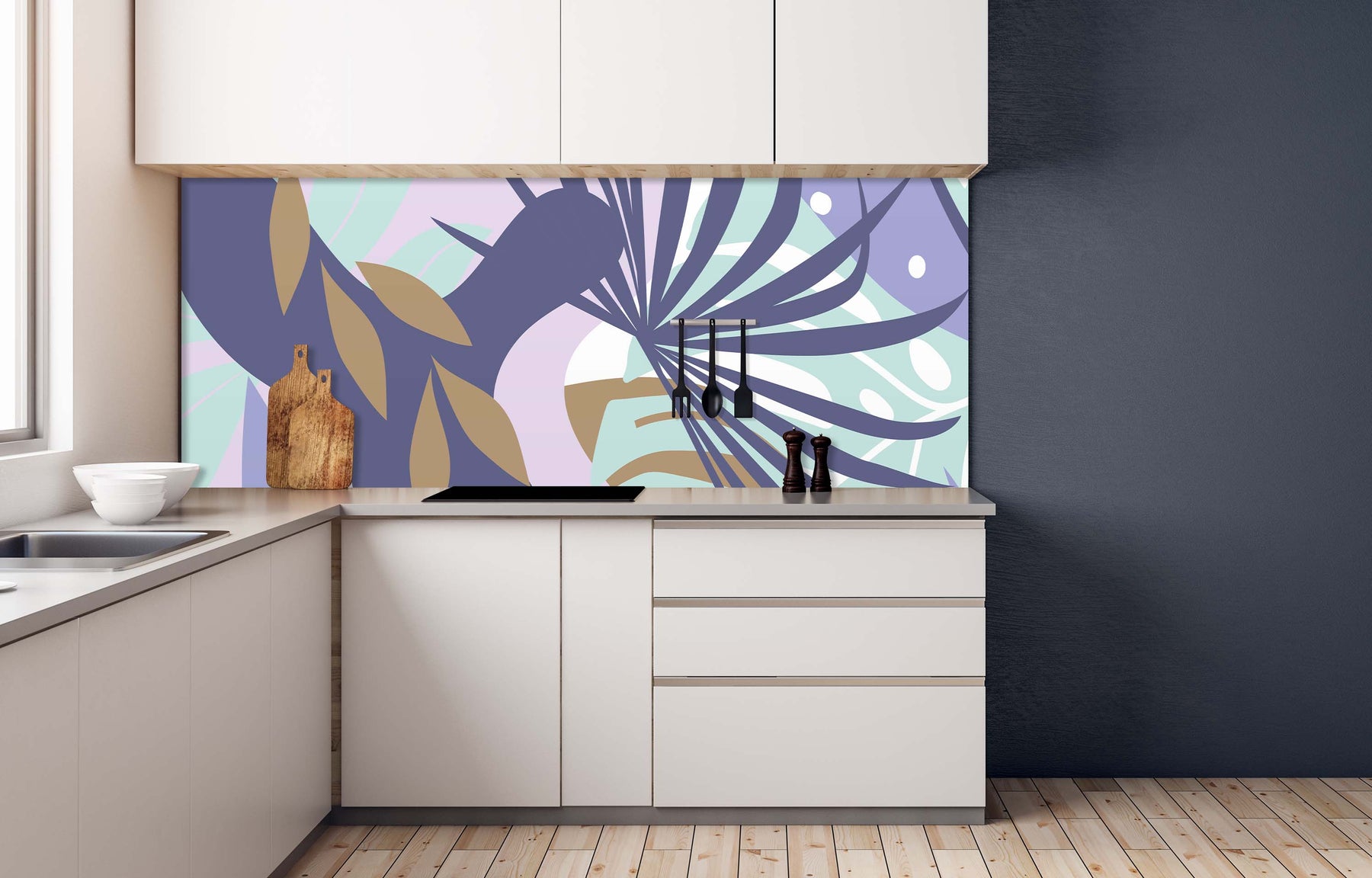 PLEASURE GARDEN LAVENDER WALL WRAP