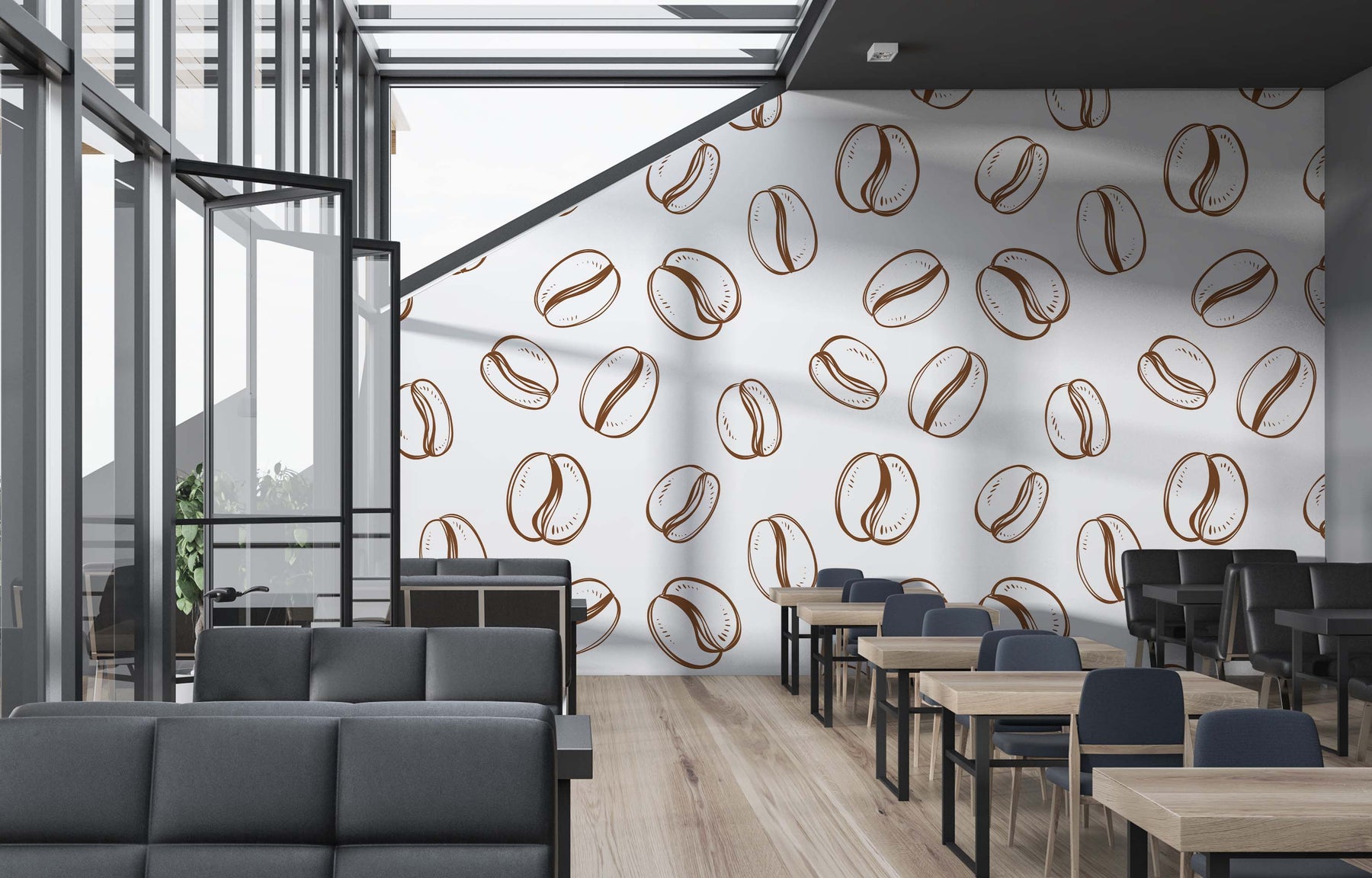 COLOR ME COFFEE WALL WRAP