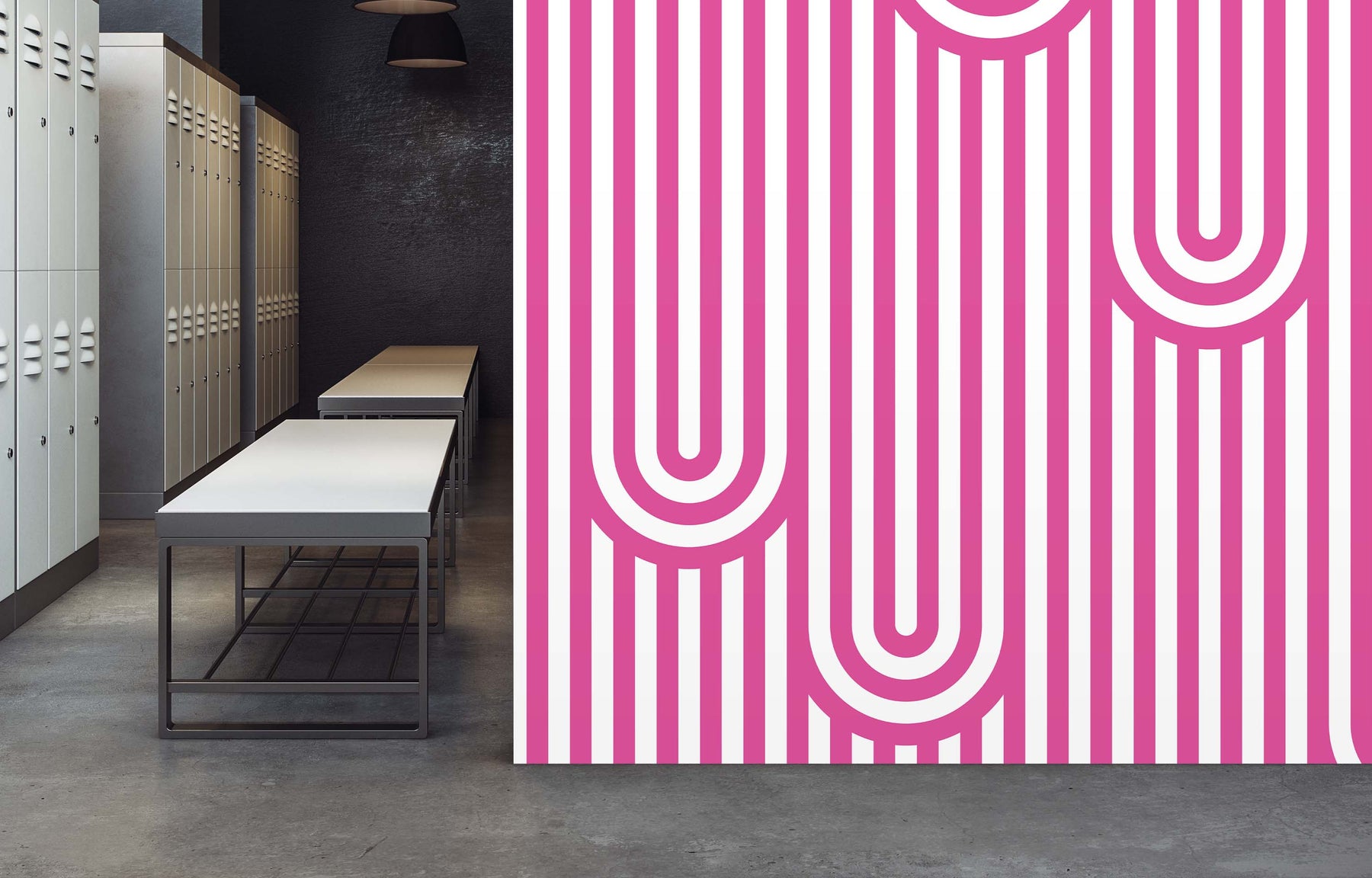 DRIP LINE PINK WALL WRAP