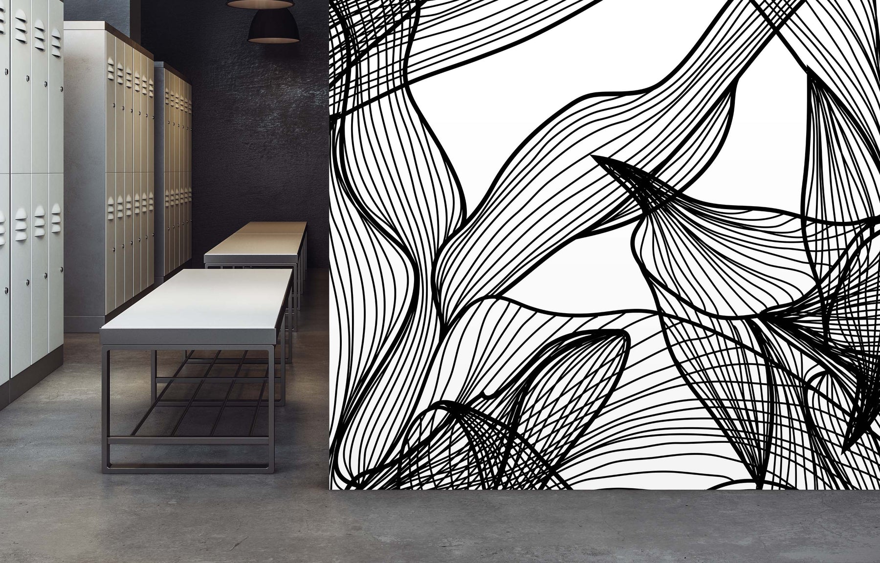 FLORALEAF INVERTED WALL WRAP
