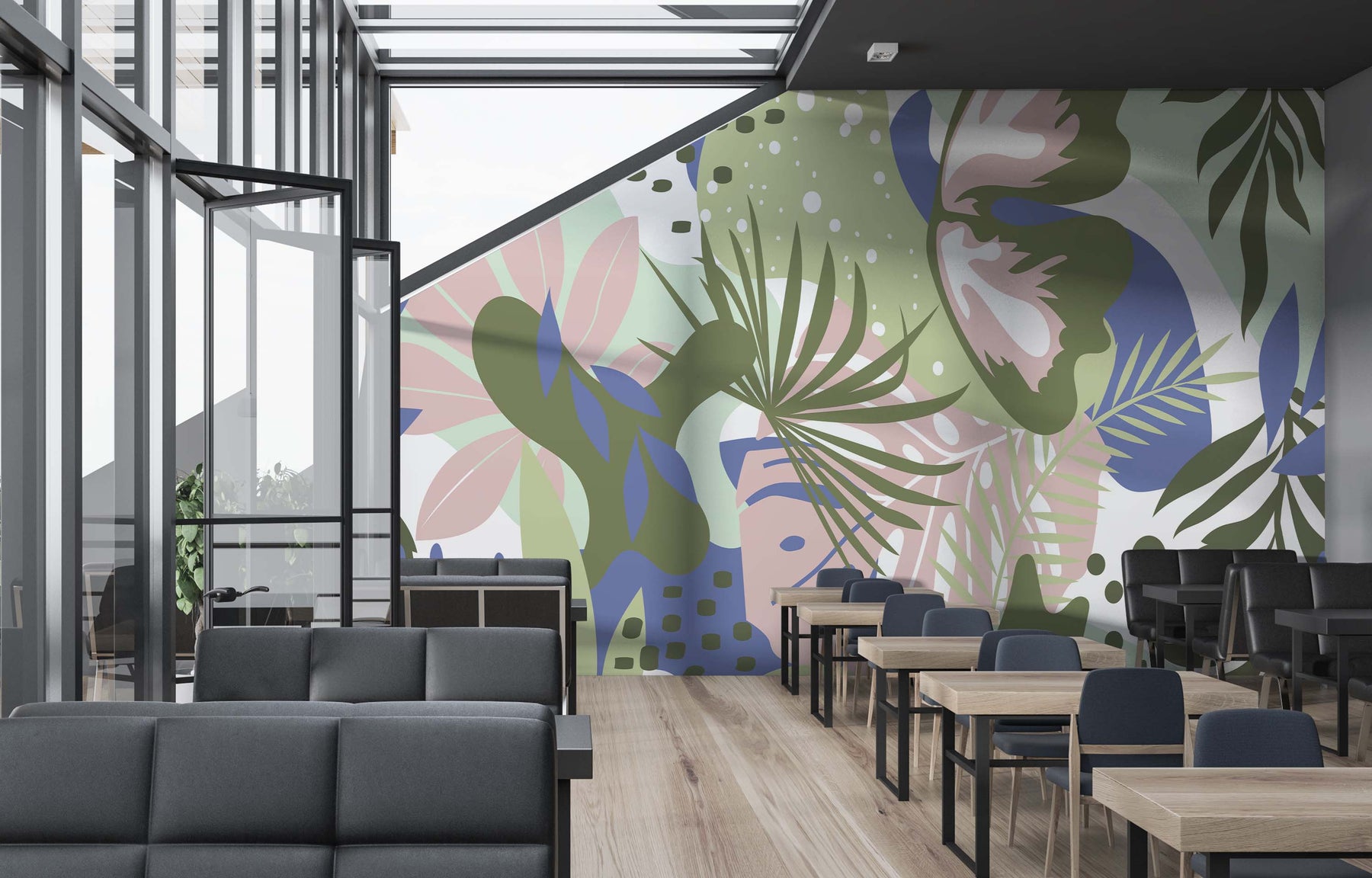 PLEASURE GARDEN GREEN WALL WRAP