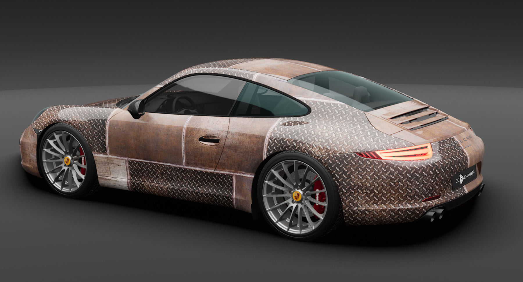 WELDED DIAMOND PLATE PATINA