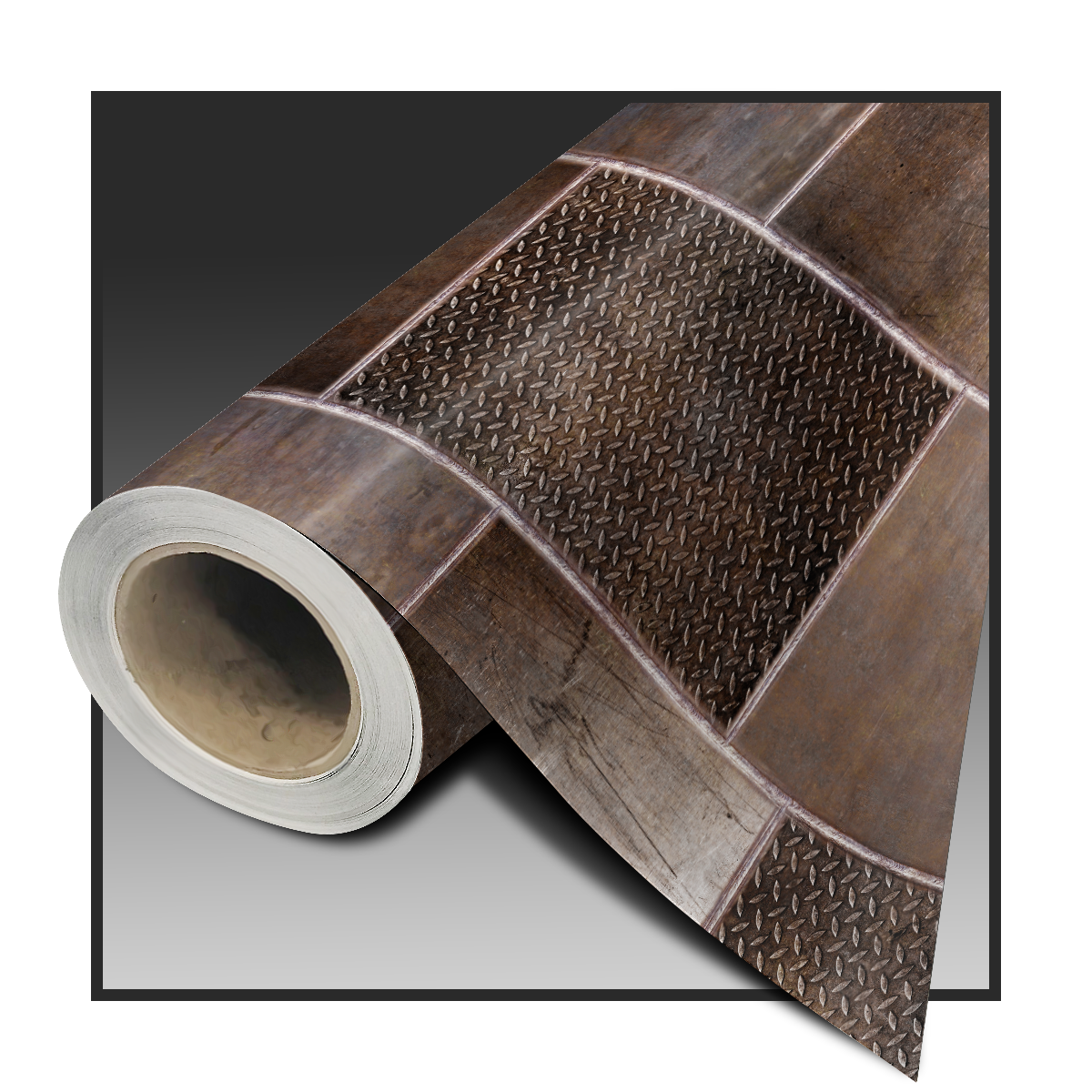 WELDED DIAMOND PLATE PATINA