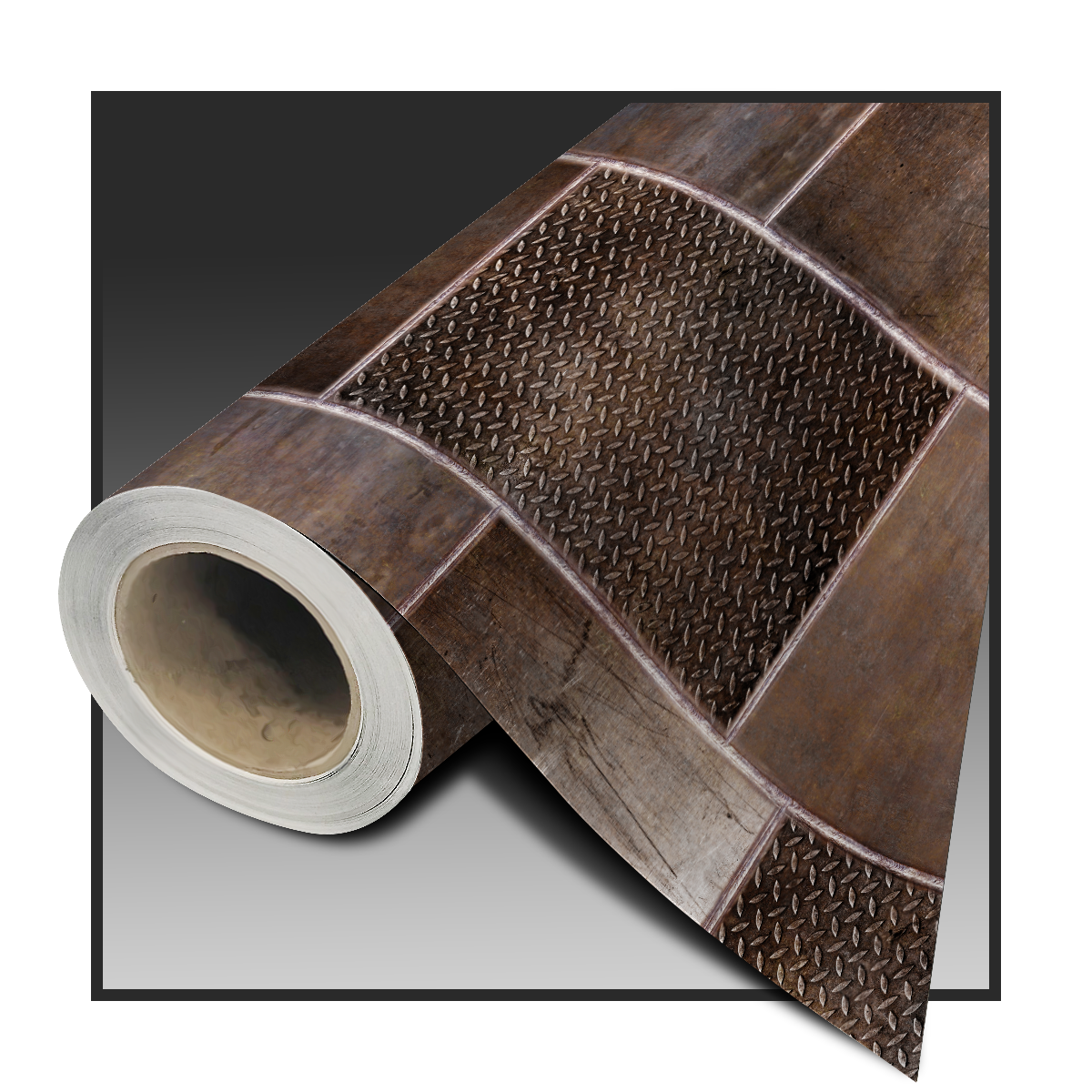 WELDED DIAMOND PLATE PATINA