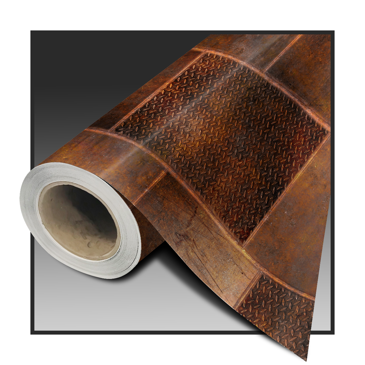 WELDED DIAMOND PLATE RUST