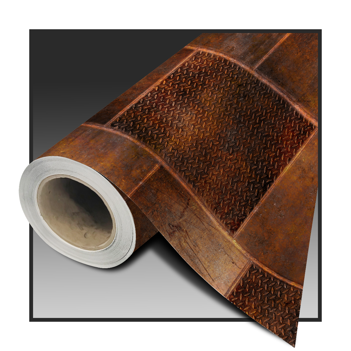 WELDED DIAMOND PLATE RUST