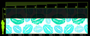 FRESH KISS JADE WALL WRAP