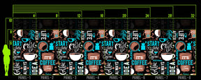 COFFEE TIME WALL WRAP