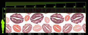 FRESH KISS MAUVE WALL WRAP