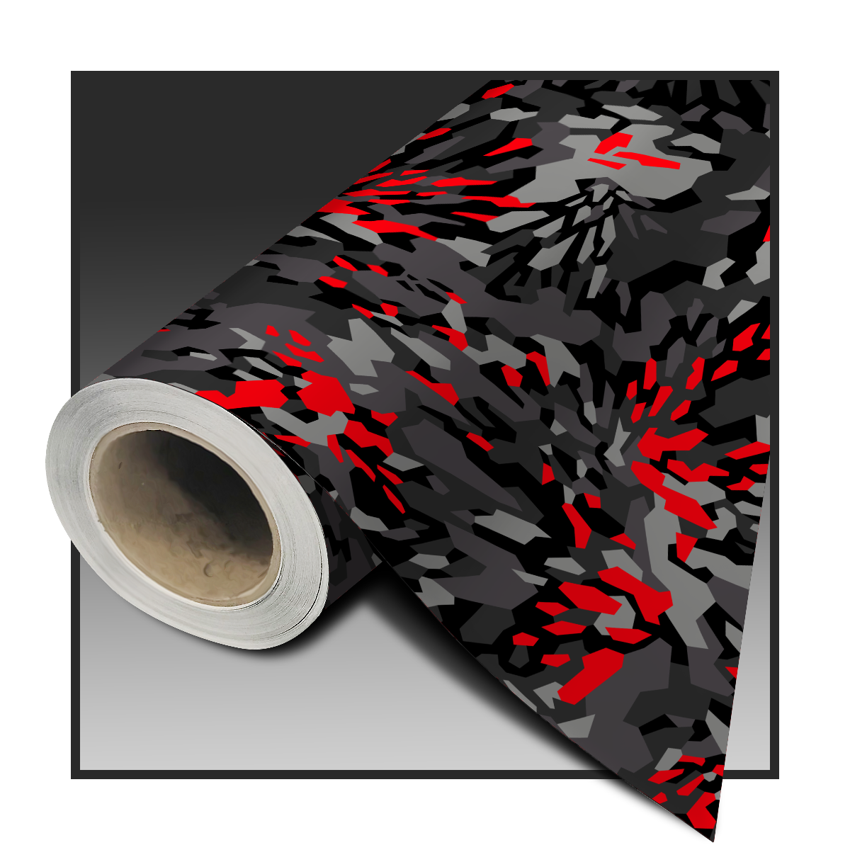 BLOOD RED FRACTURE CAMO