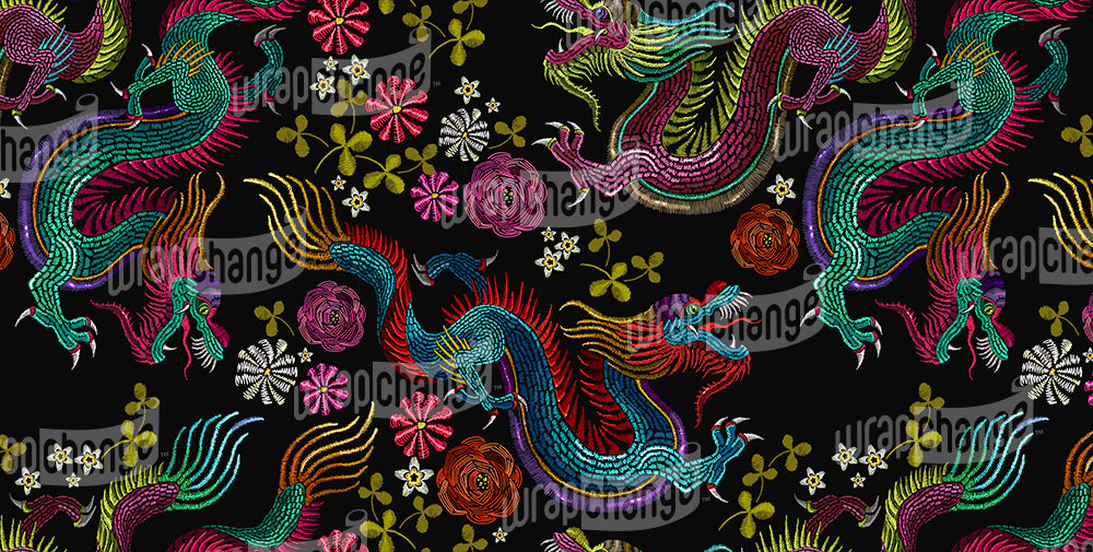 CROWDED SQUIGGLE DRAGON