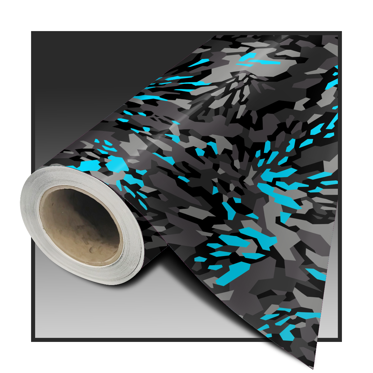 CYAN FRACTURE CAMO