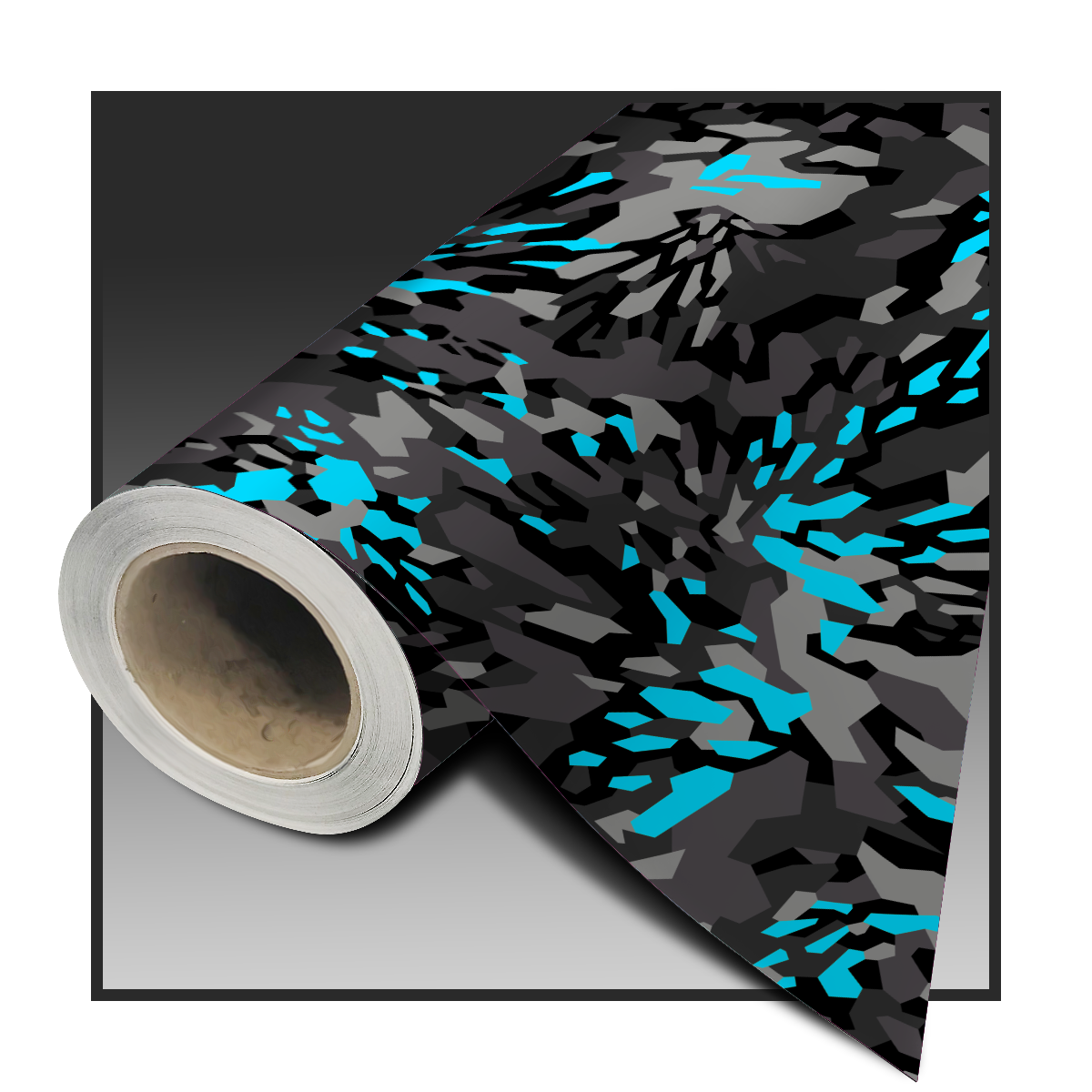 CYAN FRACTURE CAMO