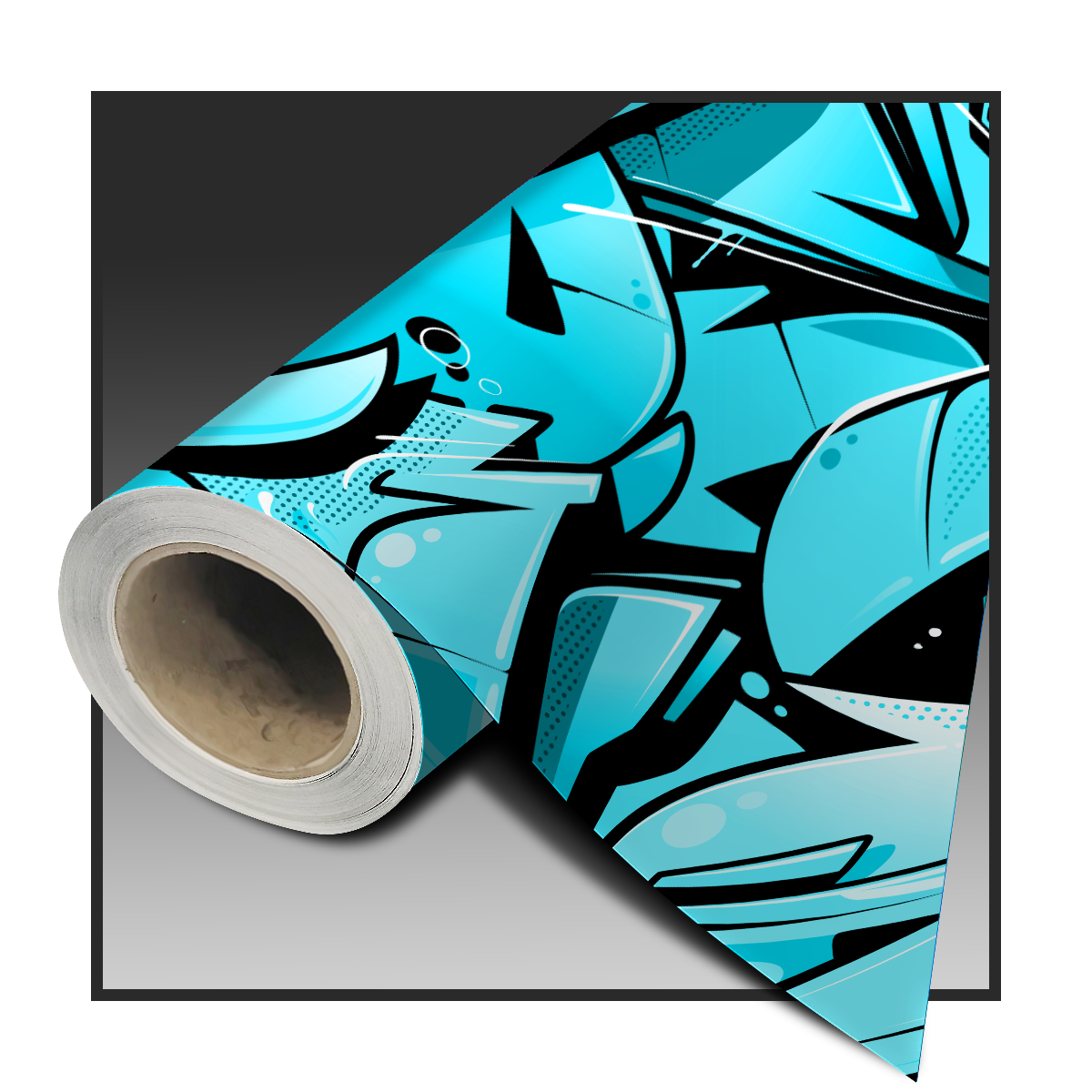 GRAFFITI CYAN