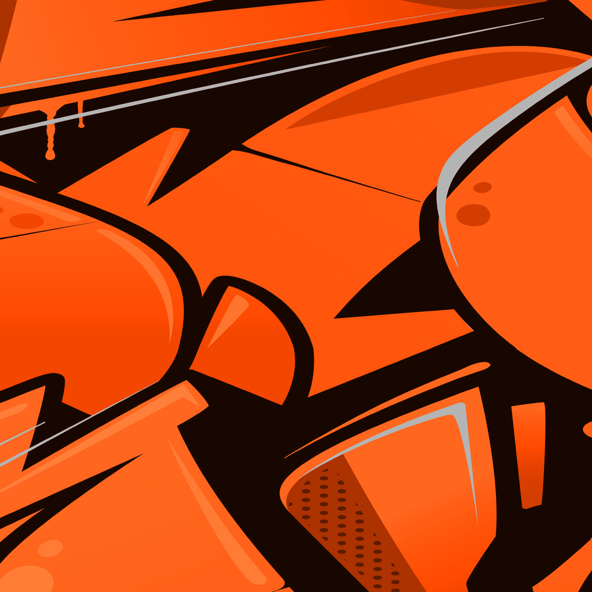 GRAFFITI ORANGE