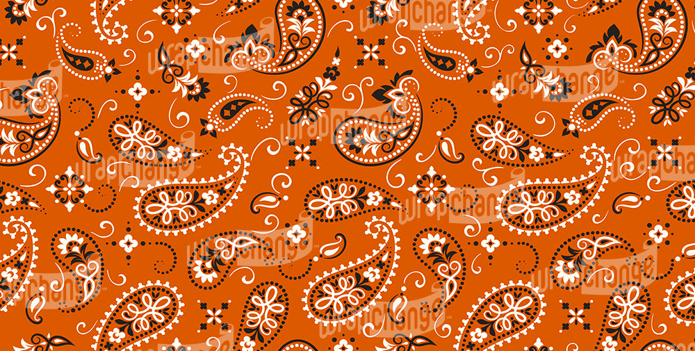 LARGE BANDANA ORANGE