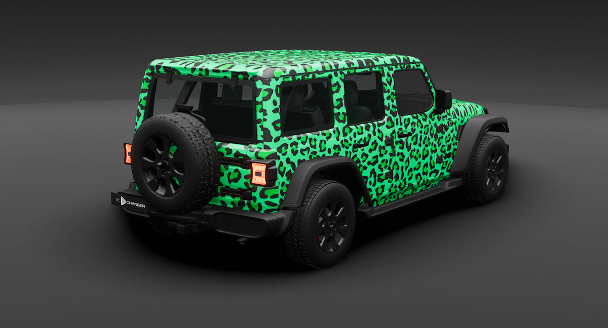 LEOPARD PRINT CLASSIC GREEN