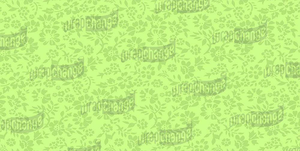 LIME MONOCHROMATIC FLORAL