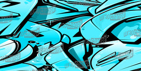 GRAFFITI CYAN