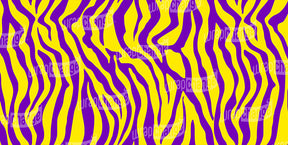 TIGER STRIPES YELLOW PURPLE