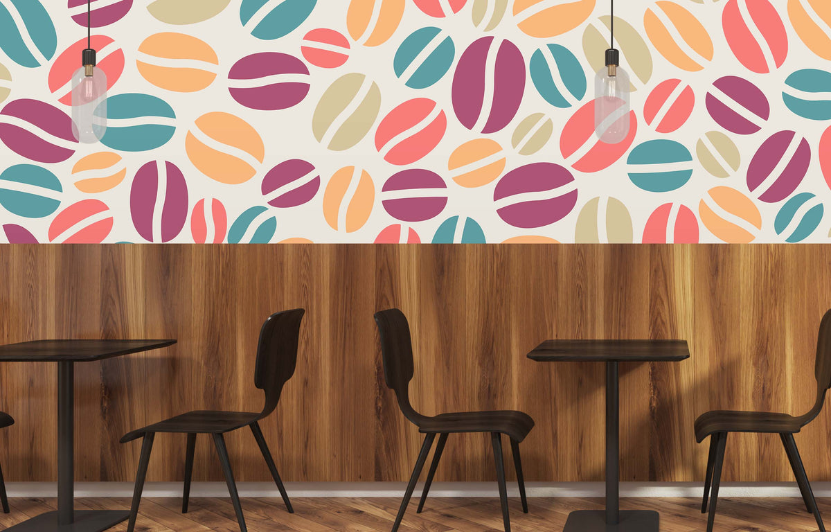 CONFETTI COFFEE CHERRY WALL WRAP