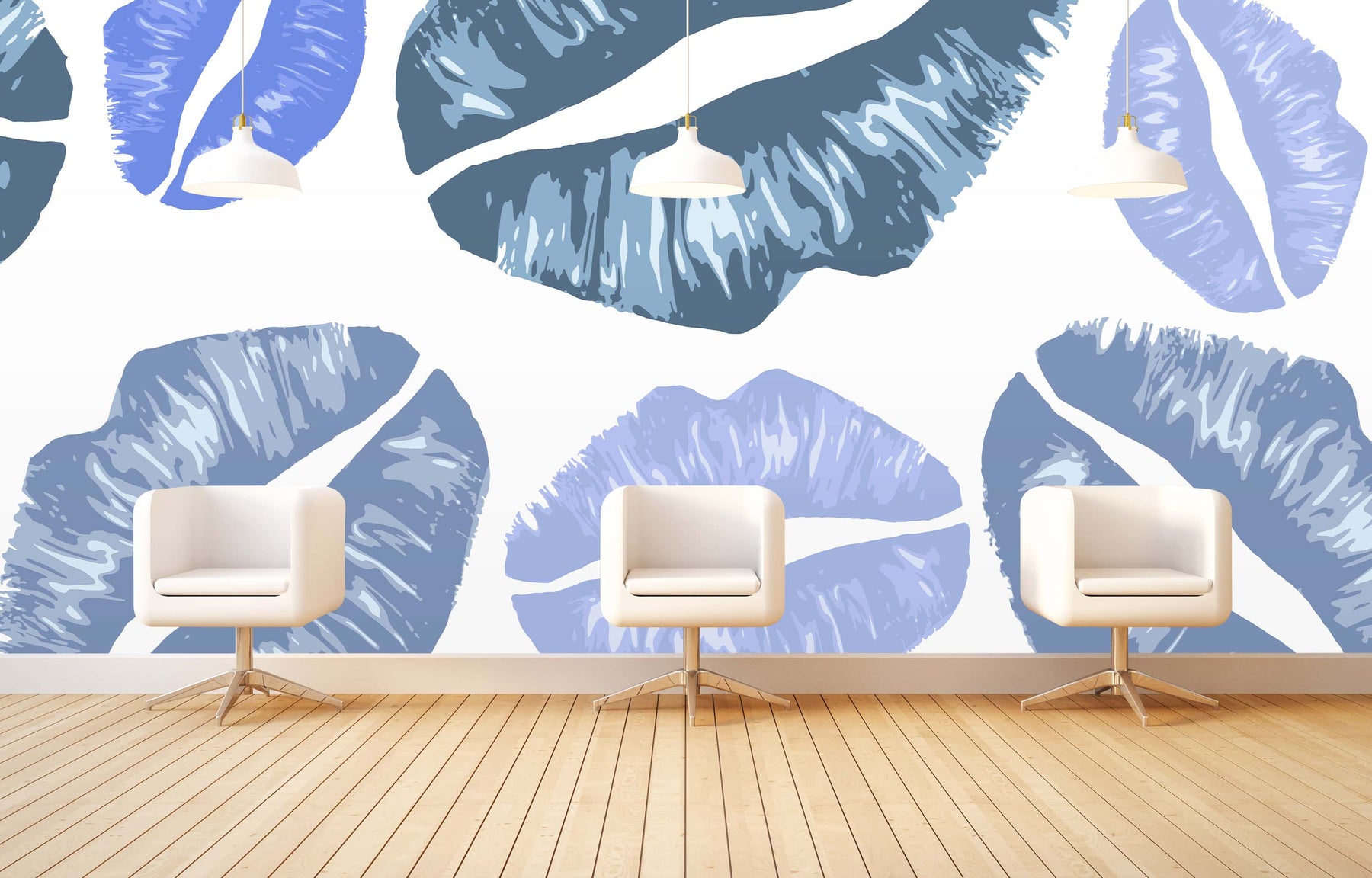 FRESH KISS BABY BLUE WALL WRAP