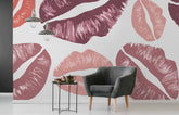 FRESH KISS MAUVE WALL WRAP