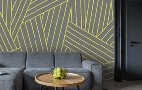 INTERLACED LIME WALL WRAP