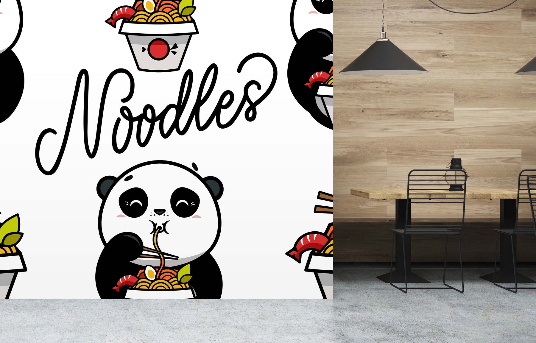 NOOD PANDA WALL WRAP