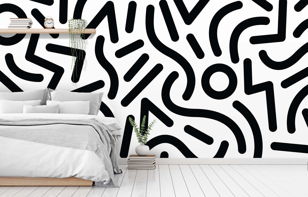 AIMLESS LINES WALL WRAP