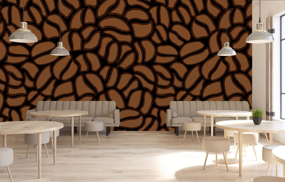 CARTOON COFFEE LIGHT WALL WRAP