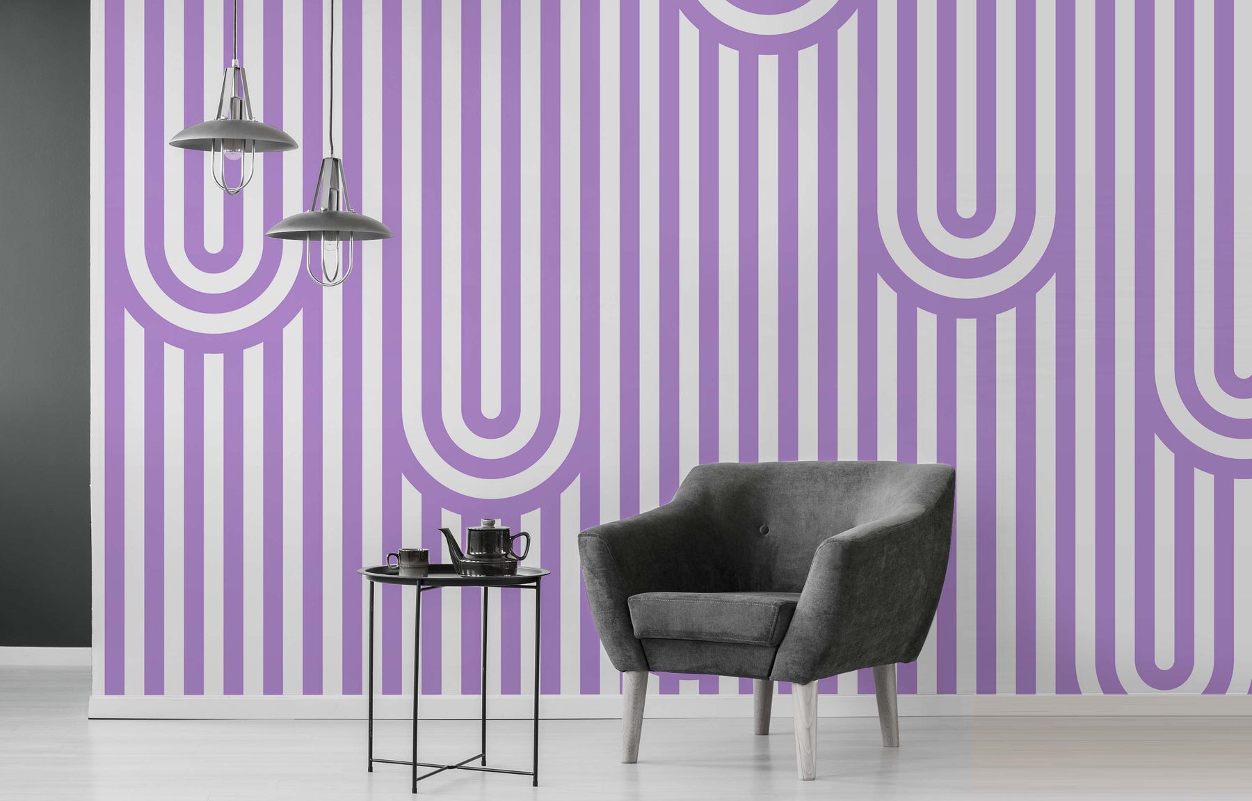 DRIP LINE LAVENDER WALL WRAP