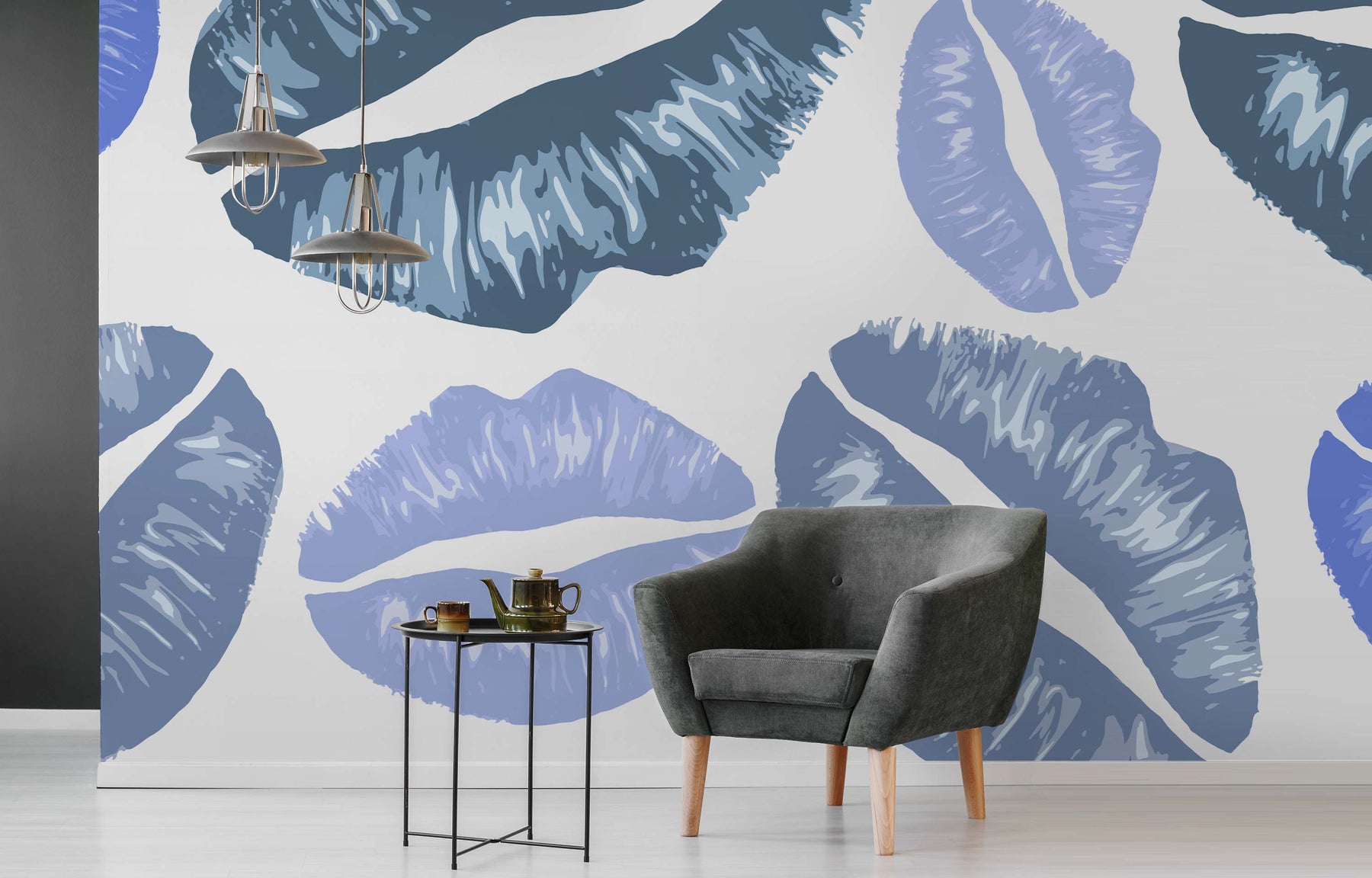 FRESH KISS BABY BLUE WALL WRAP