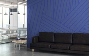 INTERLACED BLUE WALL WRAP