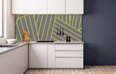 INTERLACED LIME WALL WRAP